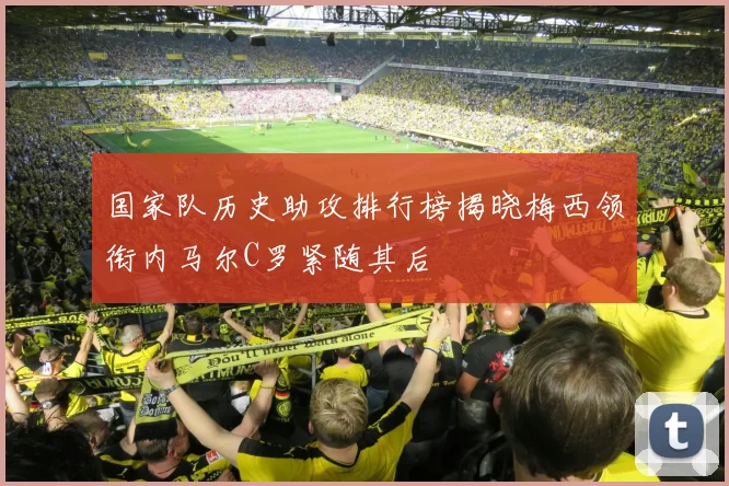 国家队历史助攻排行榜揭晓梅西领衔内马尔C罗紧随其后